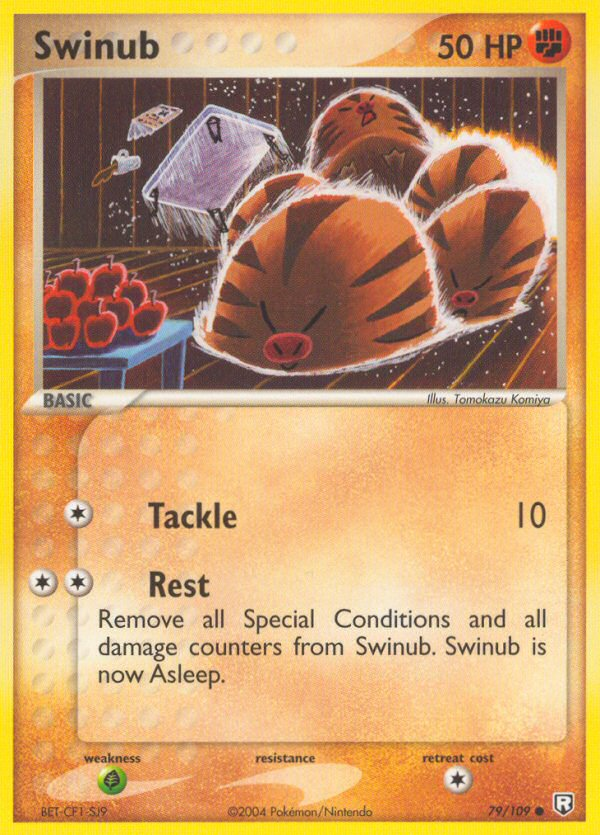 Team Rocket Returns Swinub #79/109